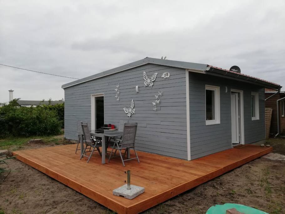 Ferienwohnung Am Stettiner Haff Mönkebude Eksteriør billede