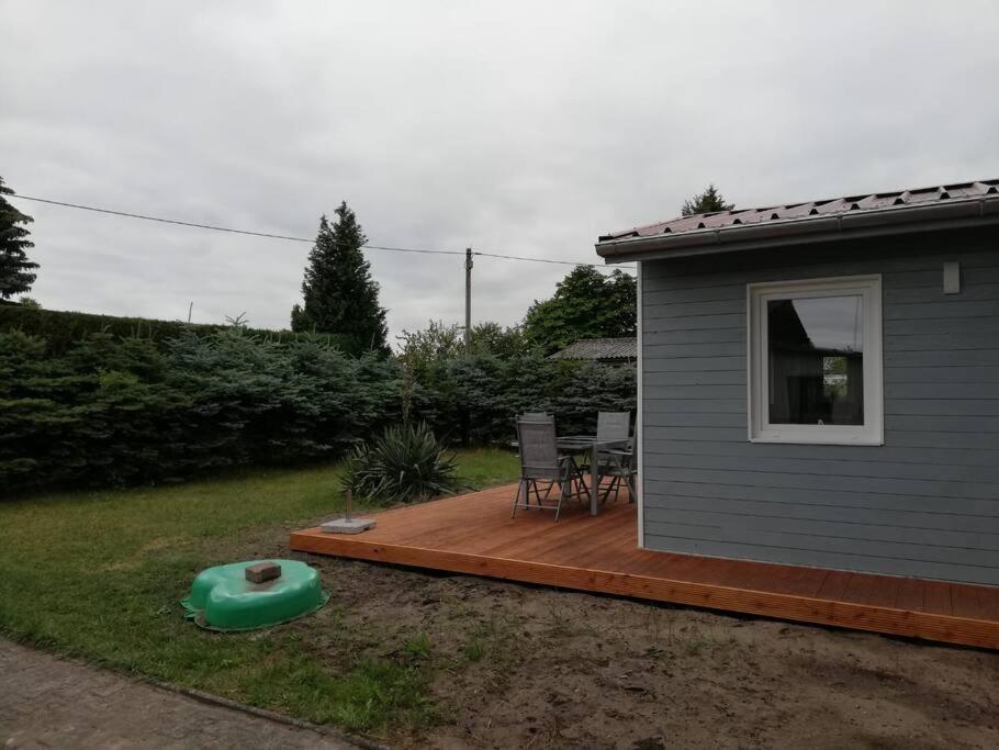 Ferienwohnung Am Stettiner Haff Mönkebude Eksteriør billede